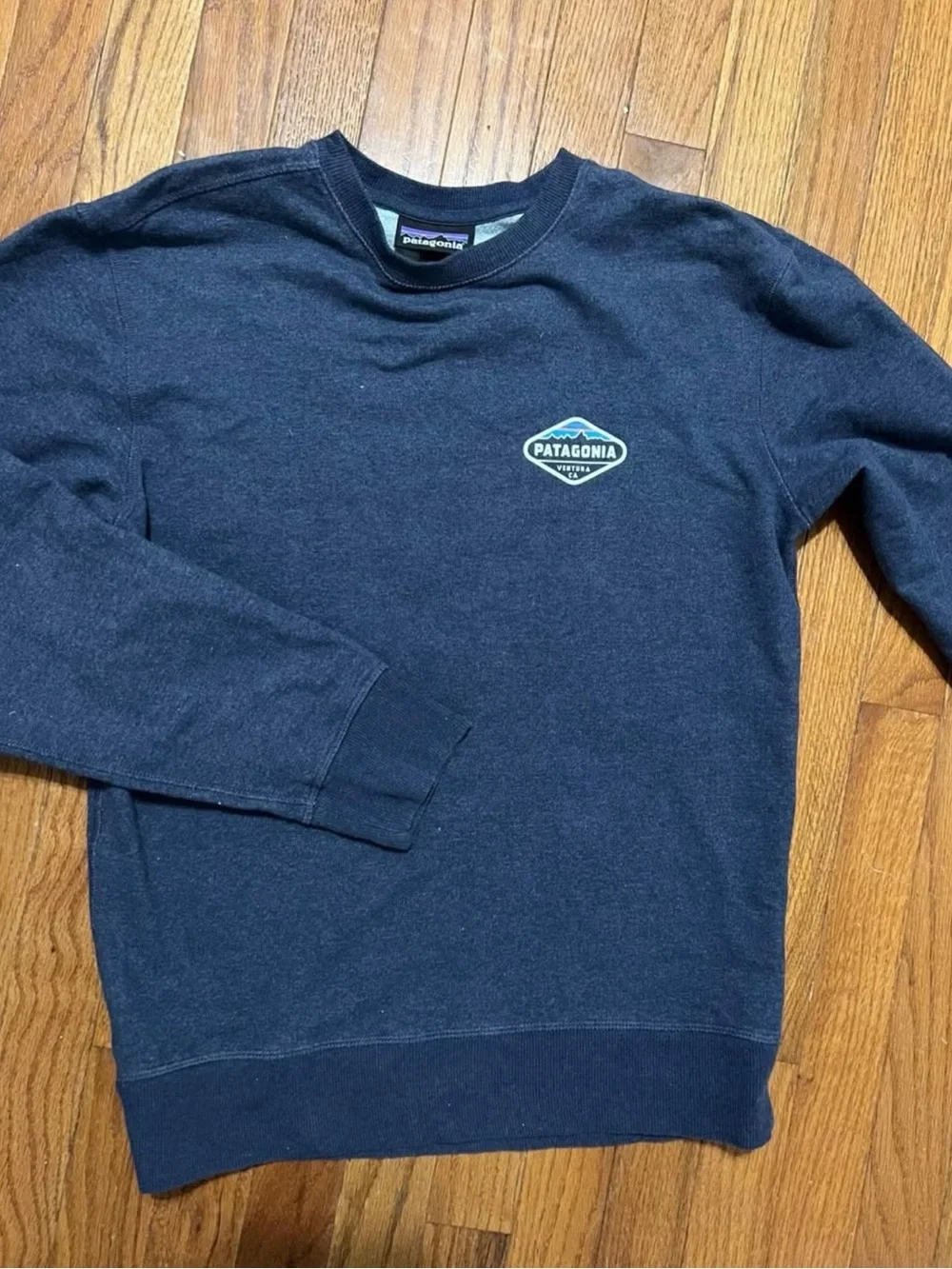 Patagonia Blue Crewneck Pullover Men’s XS